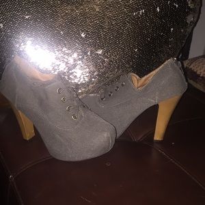 Bootie heels
